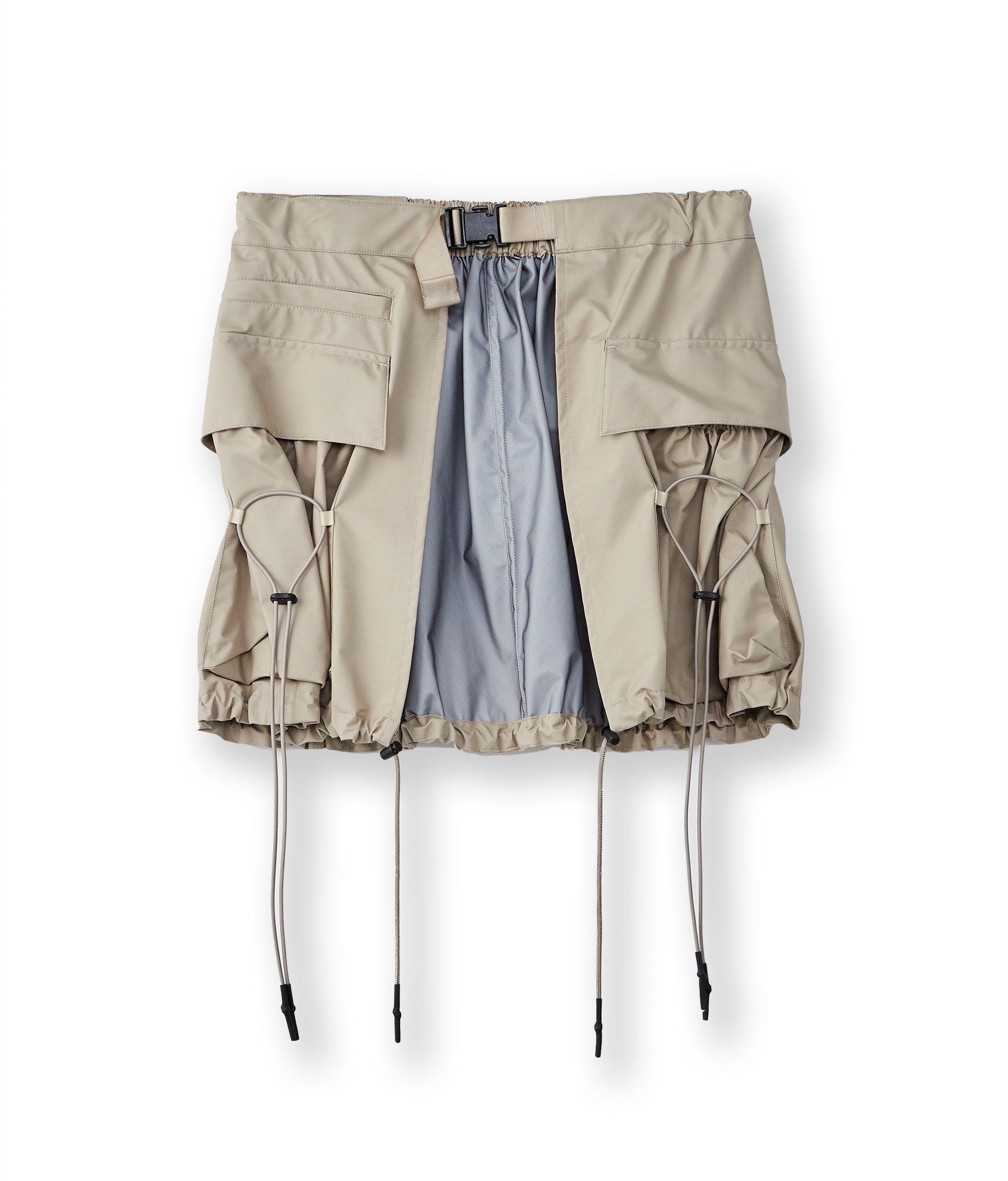 WIND STOPPER MULTI POCKET PEPLUM