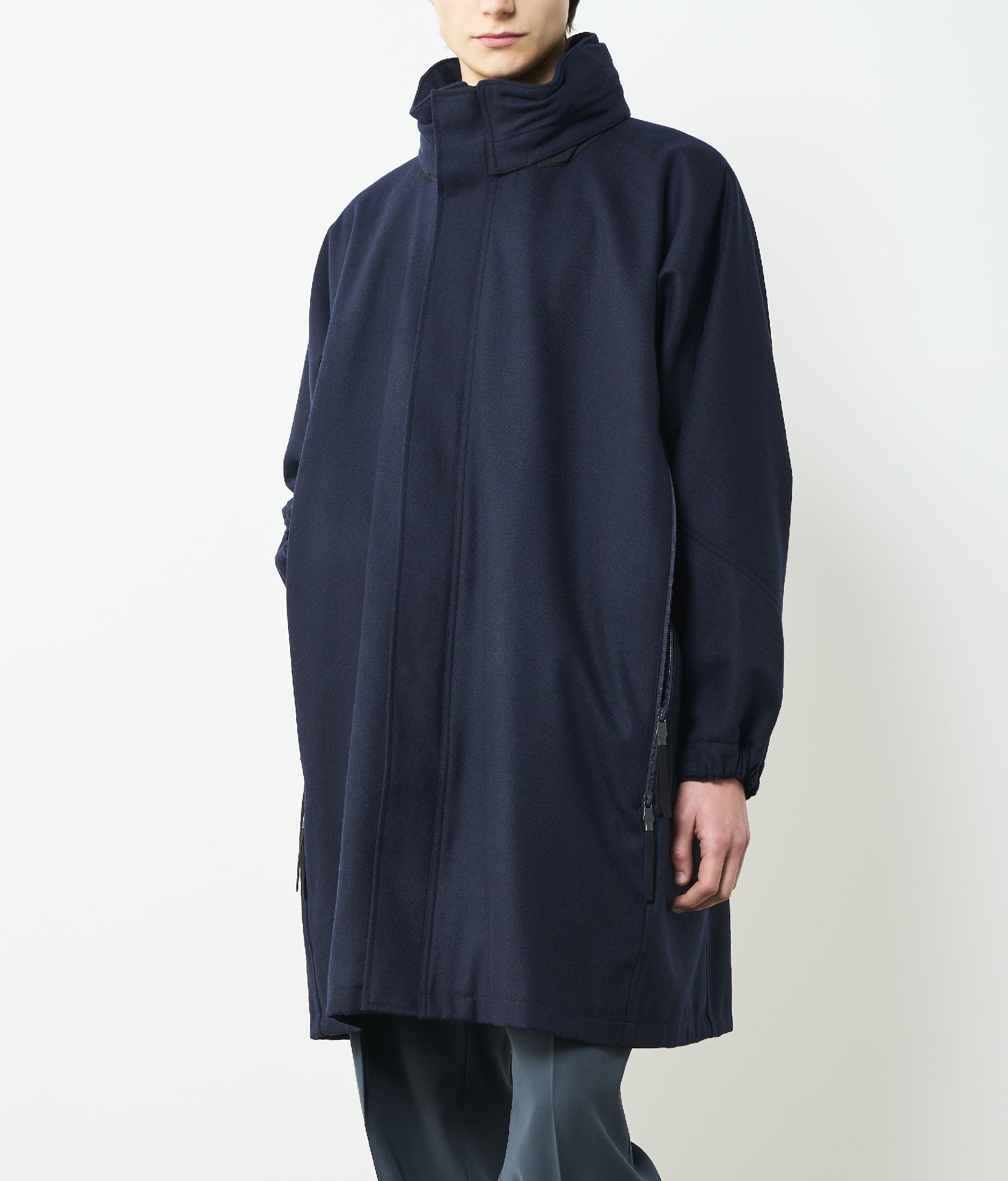 WR REAMIDE WOOL MELTON w/WINDSTOPPER COAT