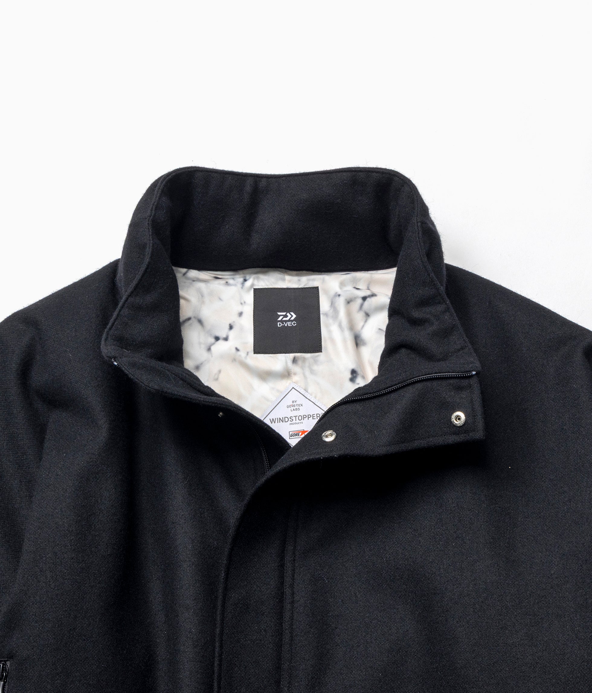 WR REAMIDE WOOL MELTON w/WINDSTOPPER COAT