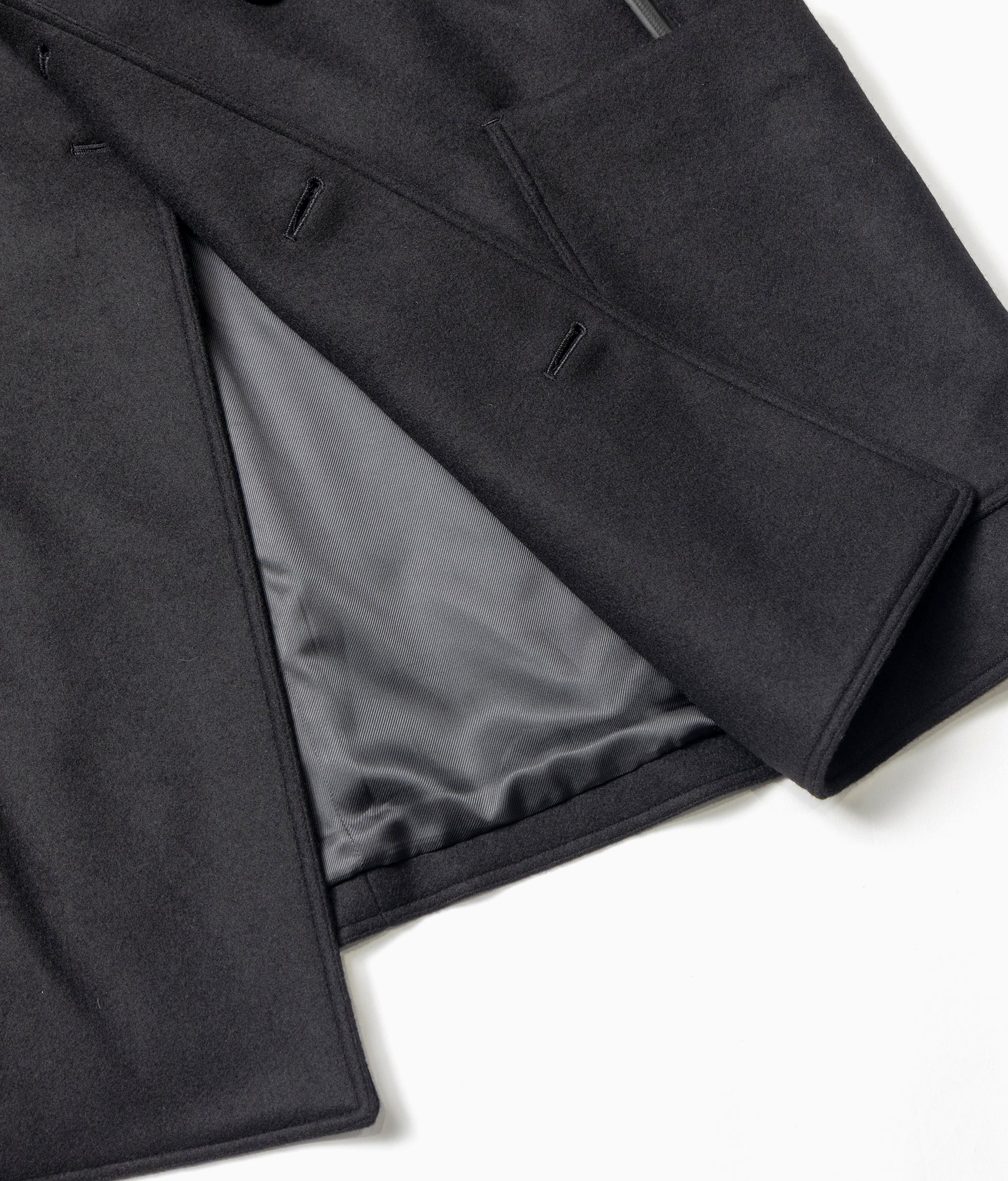 WR WOOL MELTON w/WINDSTOPPER P-COAT