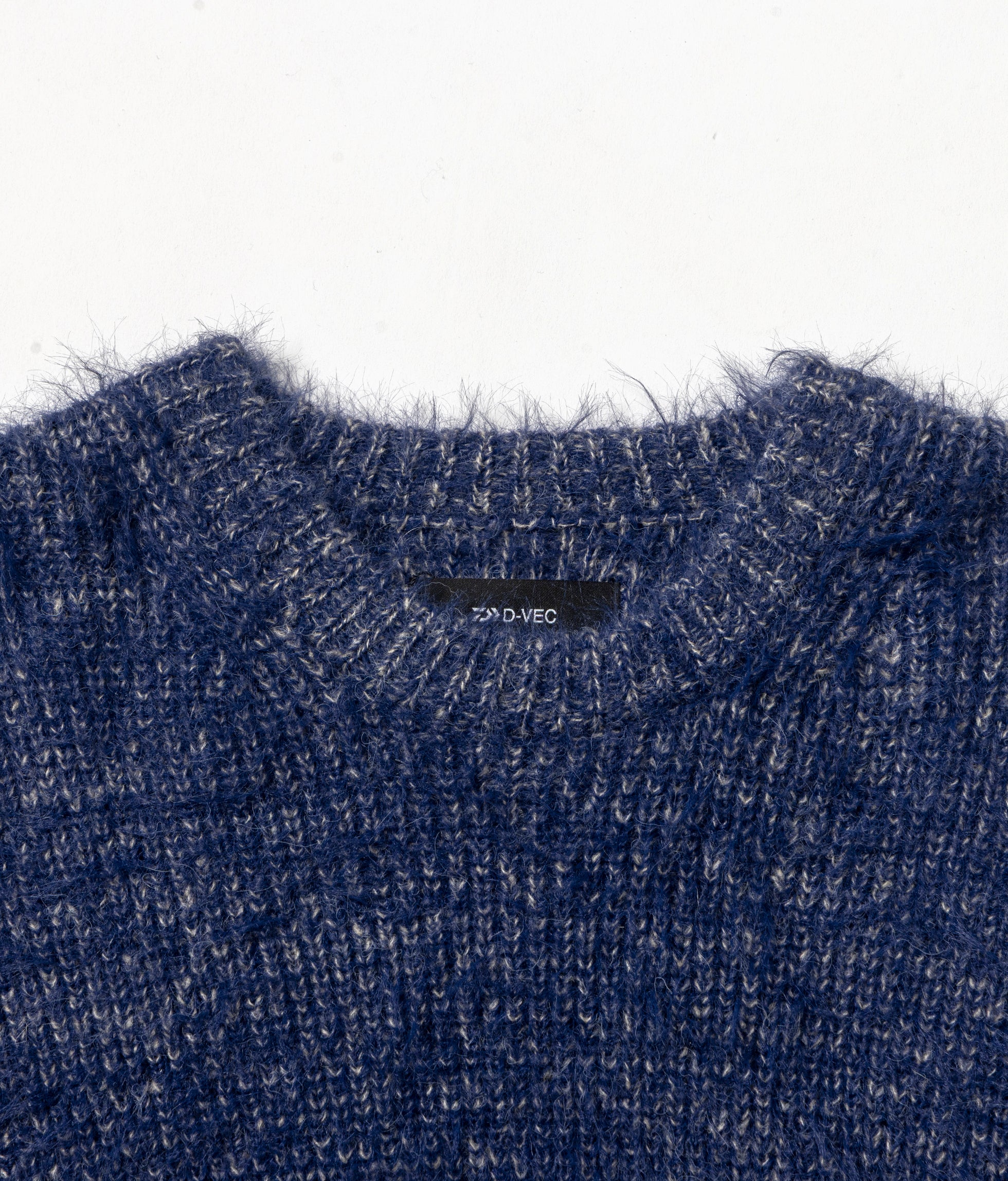 W'S SHAGGY MOHAIR KNIT CREW