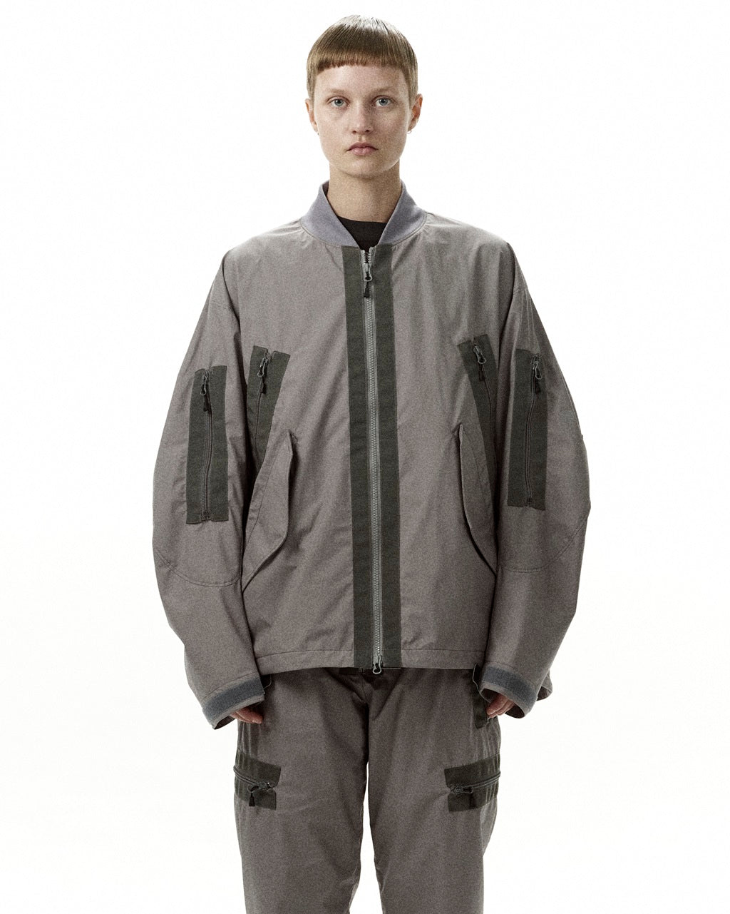 【D-VEC×ALMOSTBLACK】WINDSTOPPER MA-1 BLOUSON