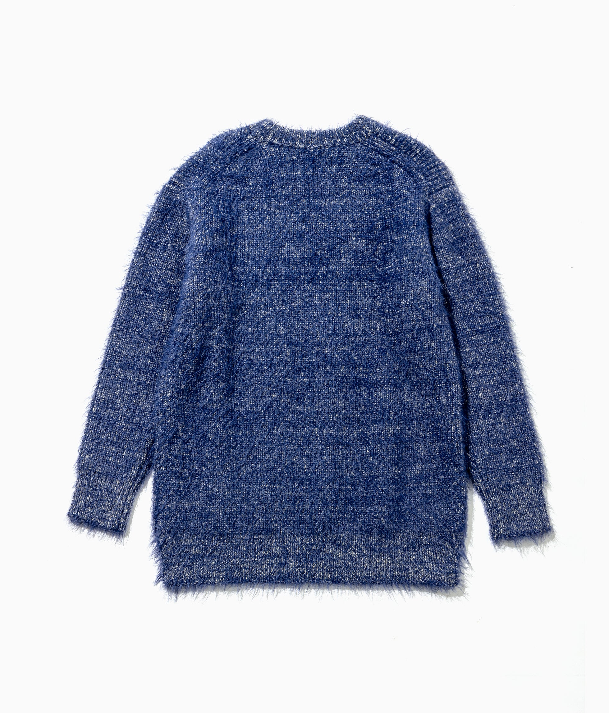 W'S SHAGGY MOHAIR KNIT CREW