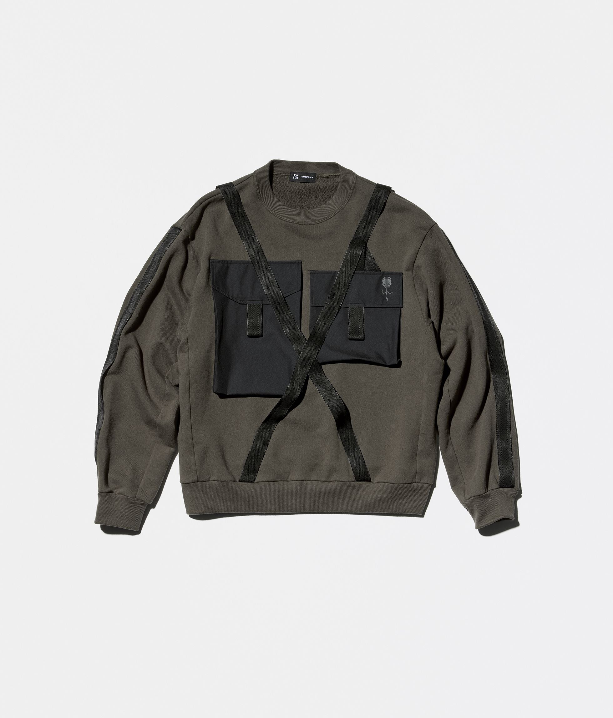 【D-VEC×ALMOSTBLACK】COTTON FRENCH TERRY LONG T-SHIRT