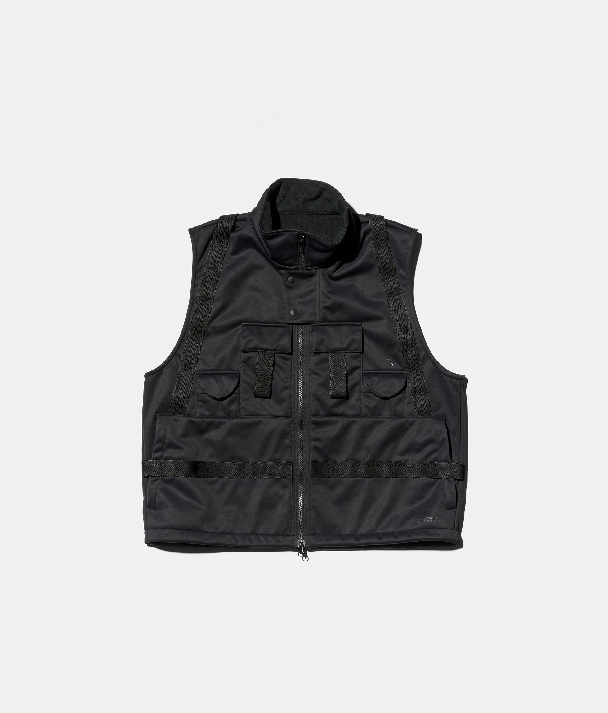 【D-VEC×ALMOSTBLACK】WINDSTOPPER BACK FLEECE 3L VEST