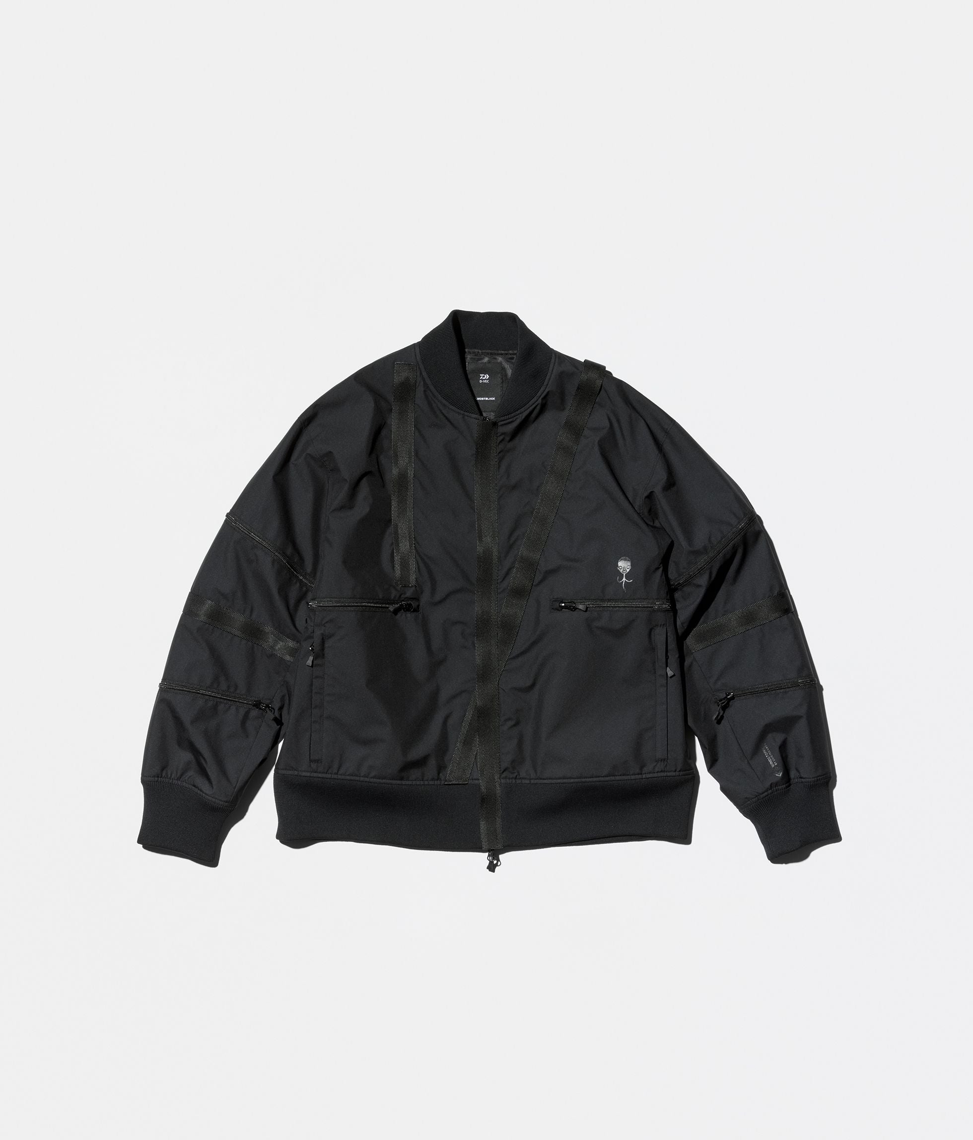 【D-VEC×ALMOSTBLACK】WINDSTOPPER 3L MA1 BLOUSON