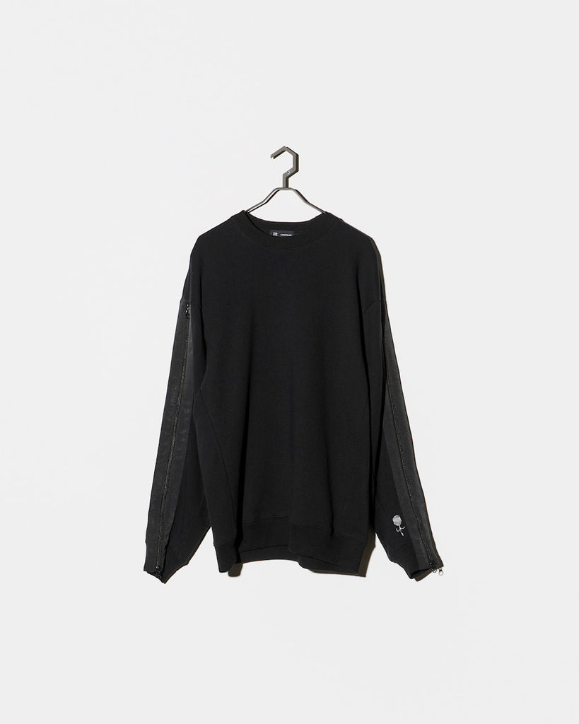 【D-VEC×ALMOSTBLACK】COTTON FLEECE LONG SHIRT