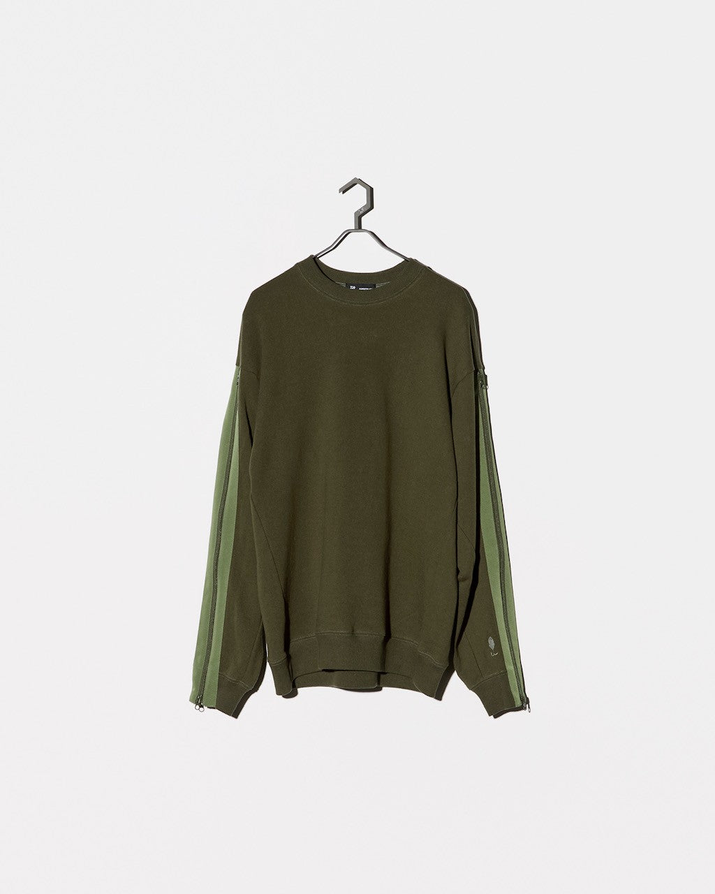 【D-VEC×ALMOSTBLACK】COTTON FLEECE LONG SHIRT
