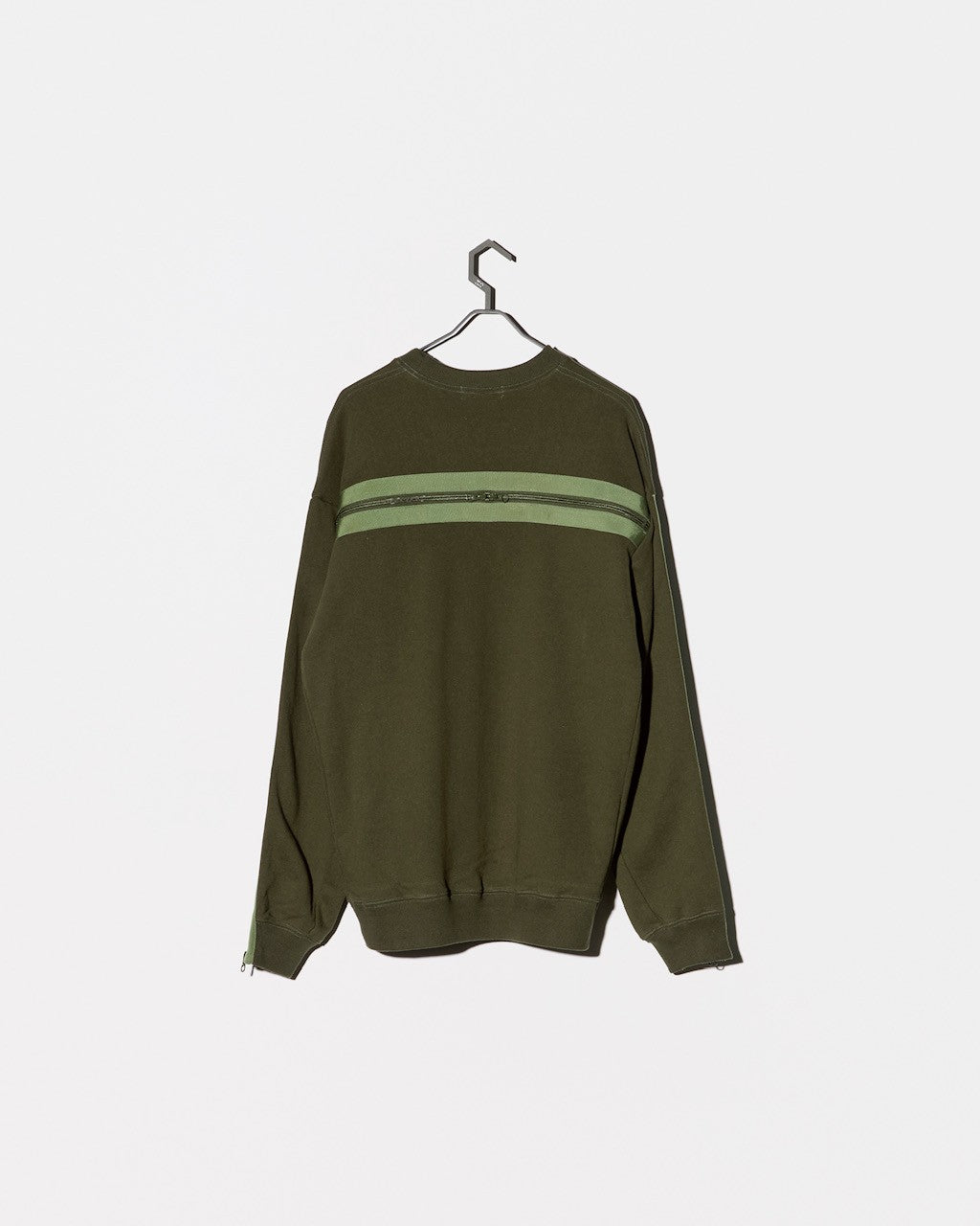 【D-VEC×ALMOSTBLACK】COTTON FLEECE LONG SHIRT