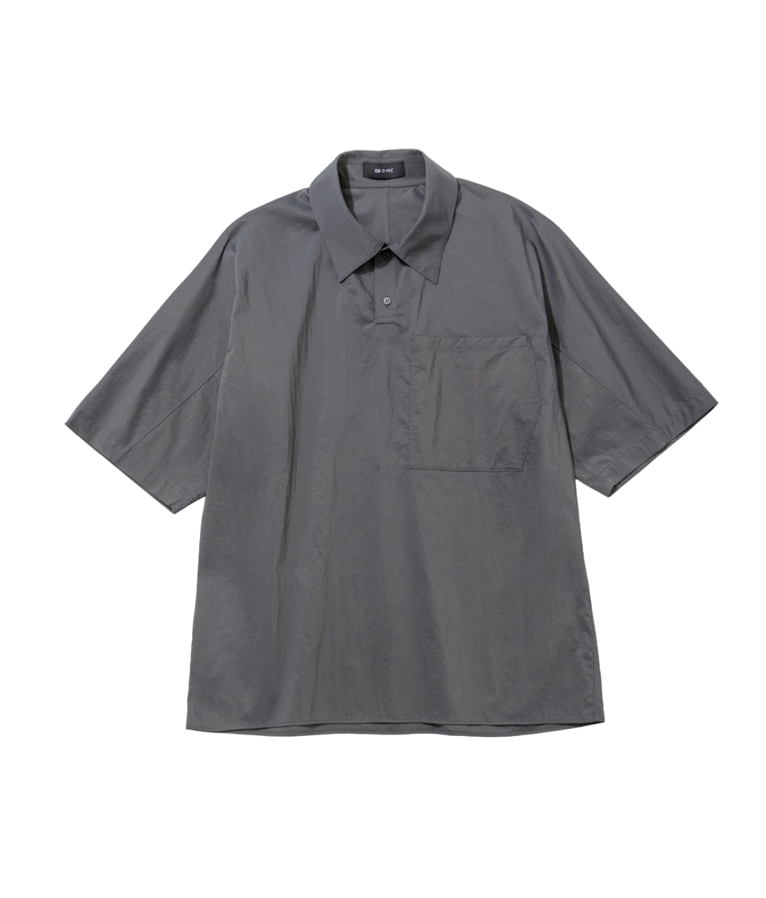 RECYCLED NYLON S/S PULLOVER SHIRT