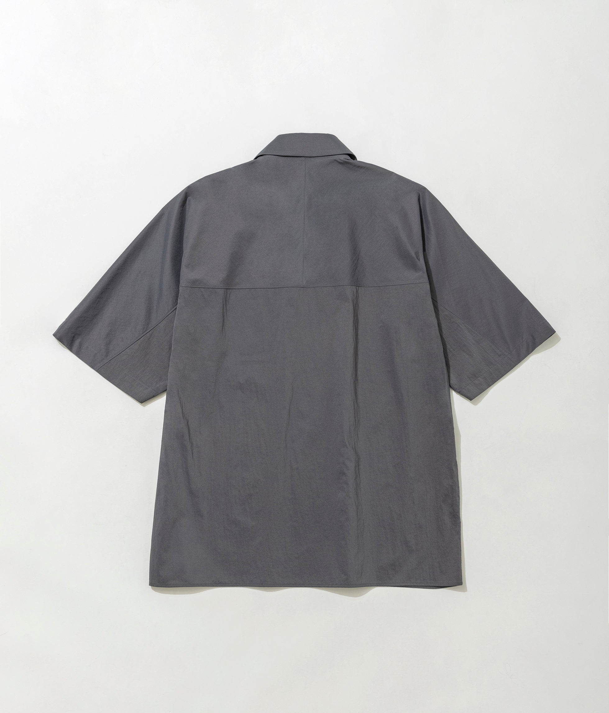 RECYCLED NYLON S/S PULLOVER SHIRT