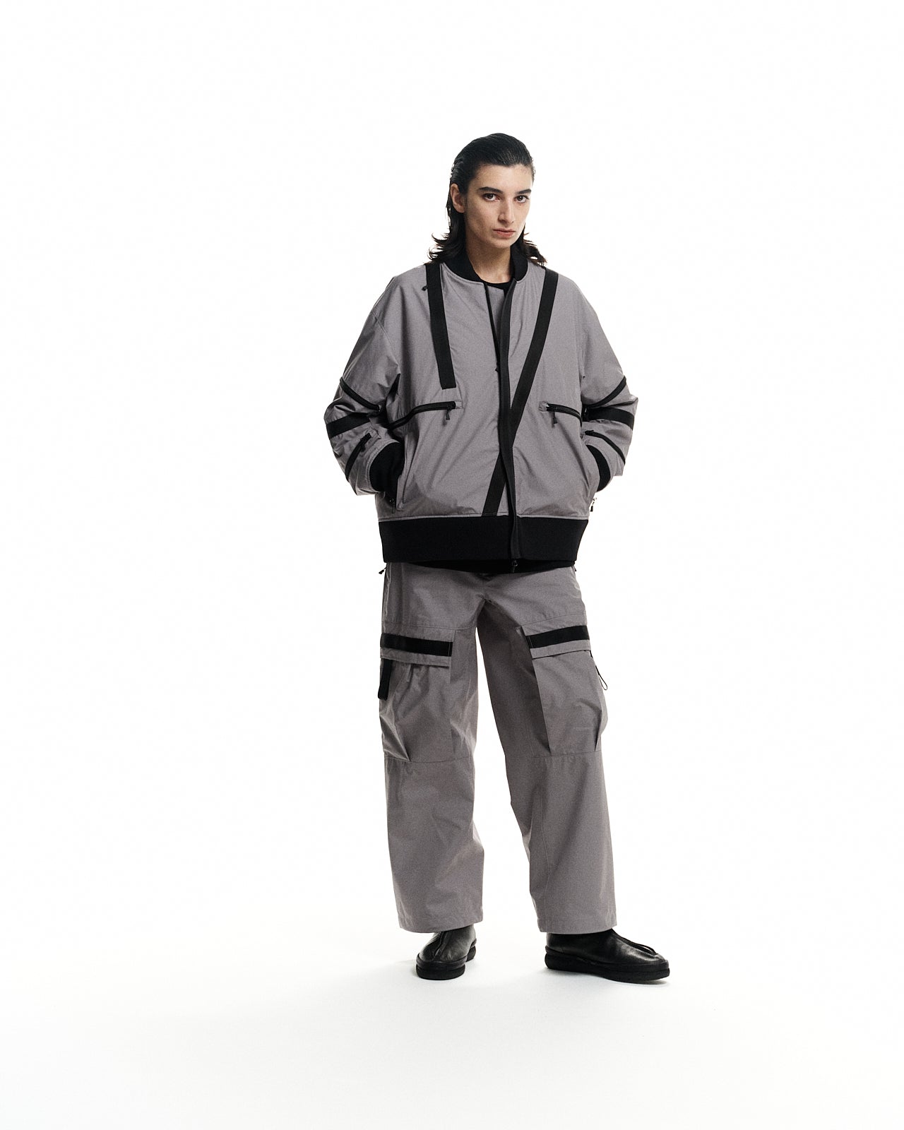 【D-VEC×ALMOSTBLACK】WINDSTOPPER 3L MA1 BLOUSON