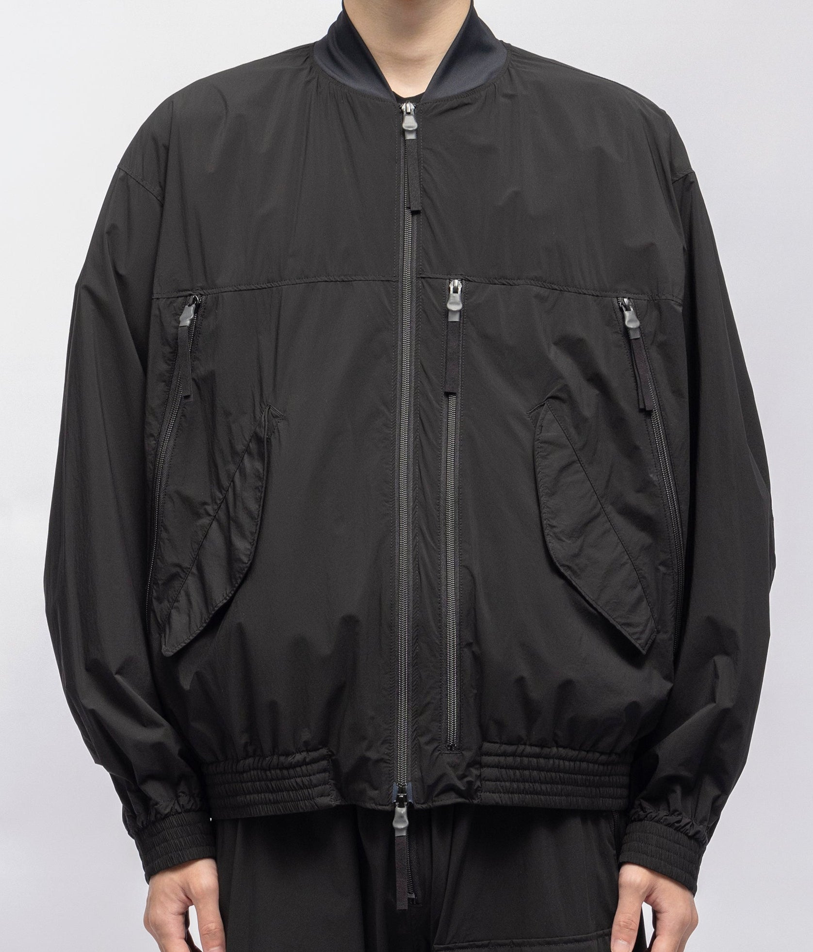 DWR NY STRETCH TAFFETA BLOUSON