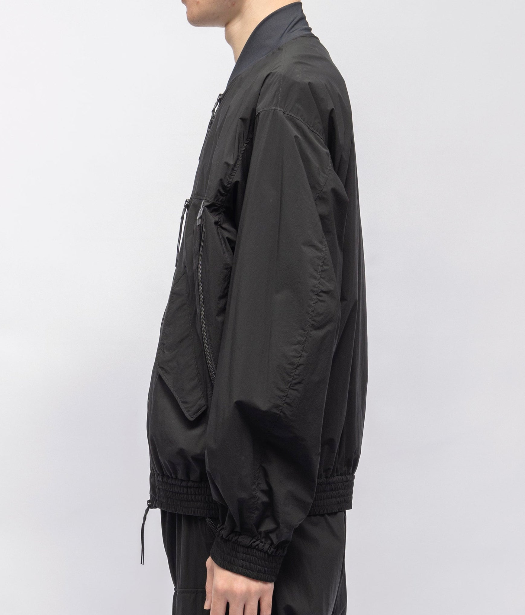 DWR NY STRETCH TAFFETA BLOUSON