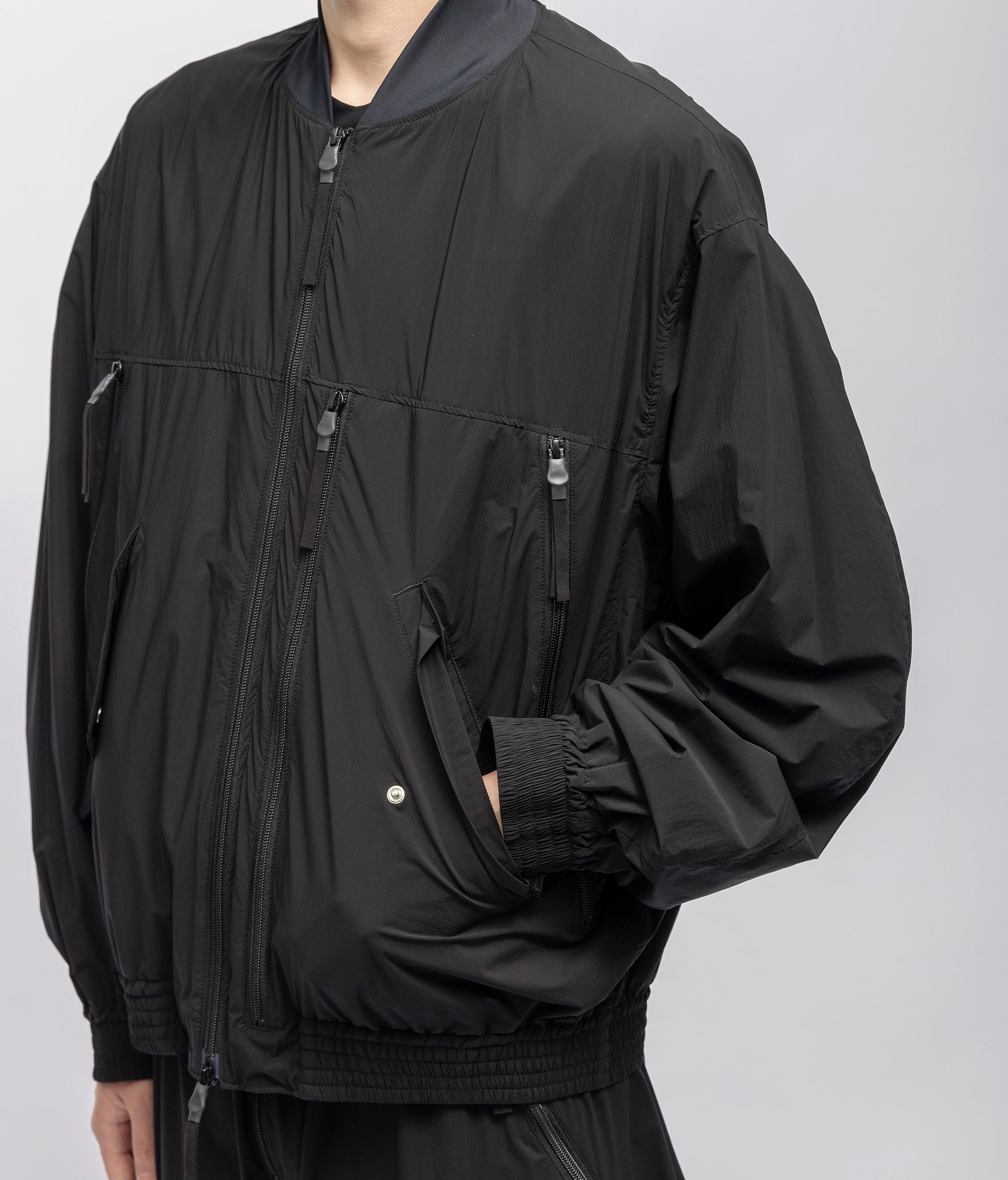 DWR NY STRETCH TAFFETA BLOUSON