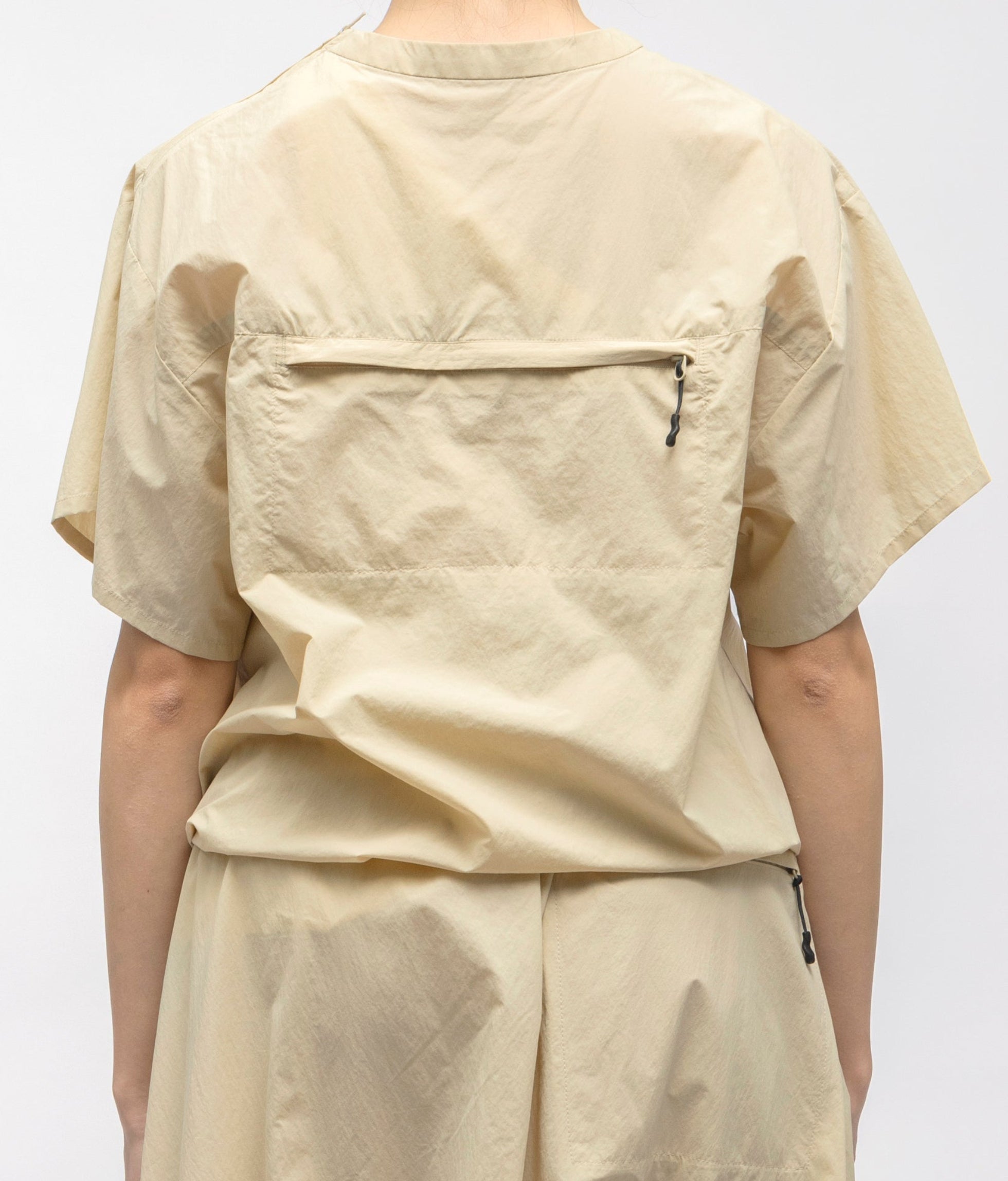 W'S WR NY TAFFETA S/S BLOUSE