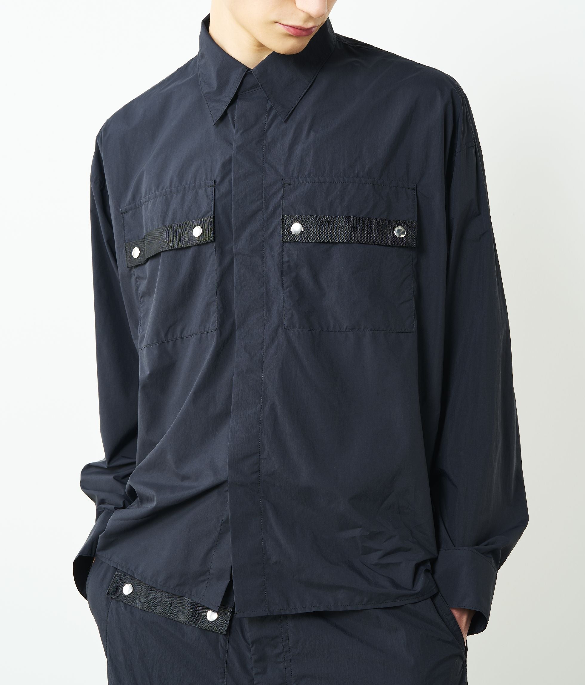 DWR NY TAFFETA MIL. POCKET SHIRT