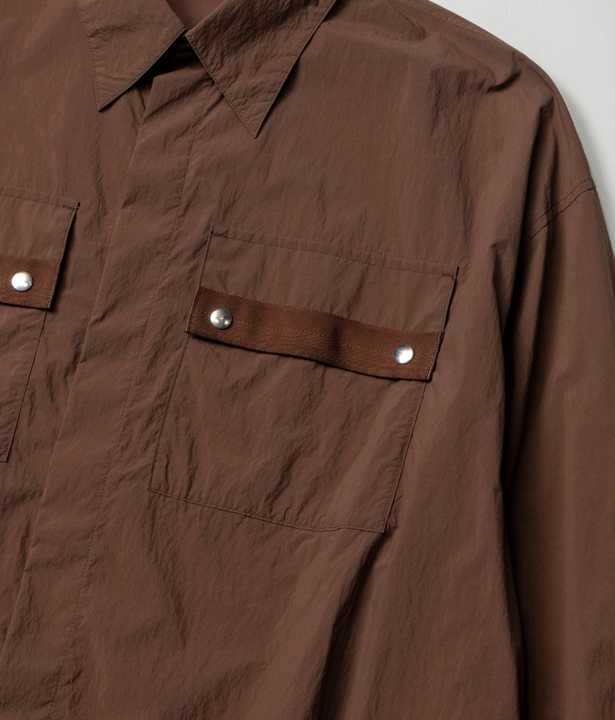 DWR NY TAFFETA MIL. POCKET SHIRT