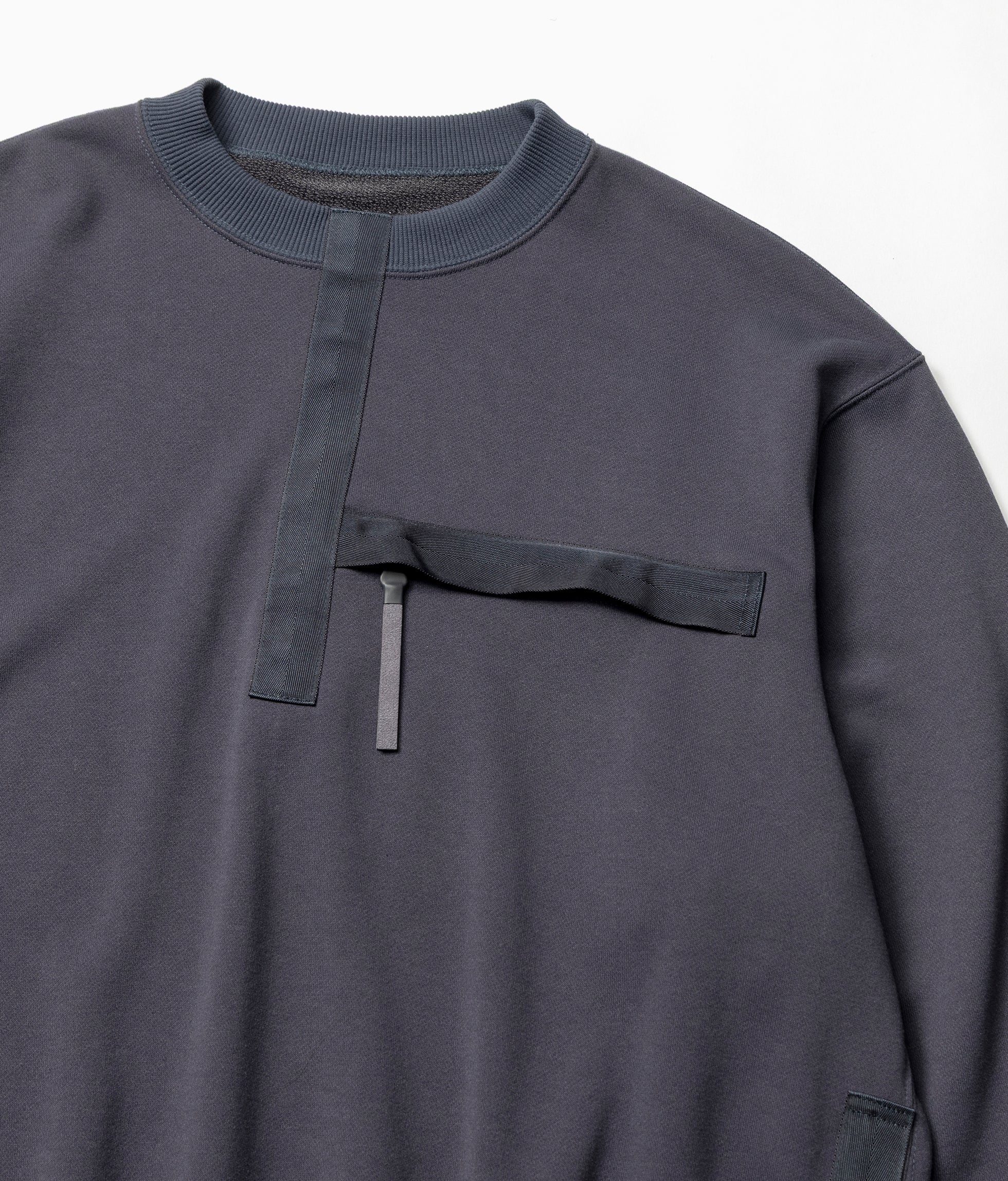 PL FRENCH TERRY LIGHT SWEAT CREW
