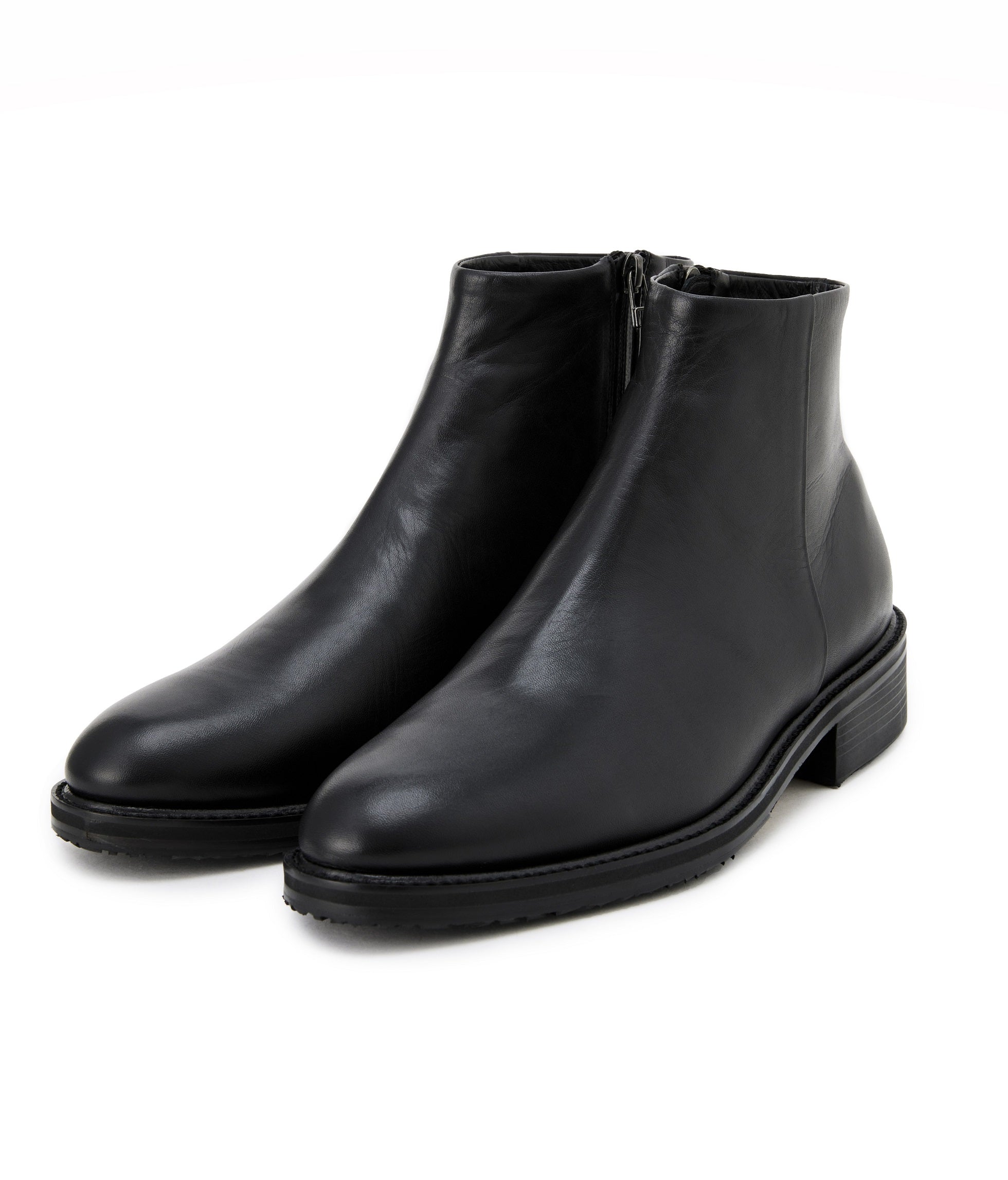 WR LEATHER RAIN SHORT BOOTS