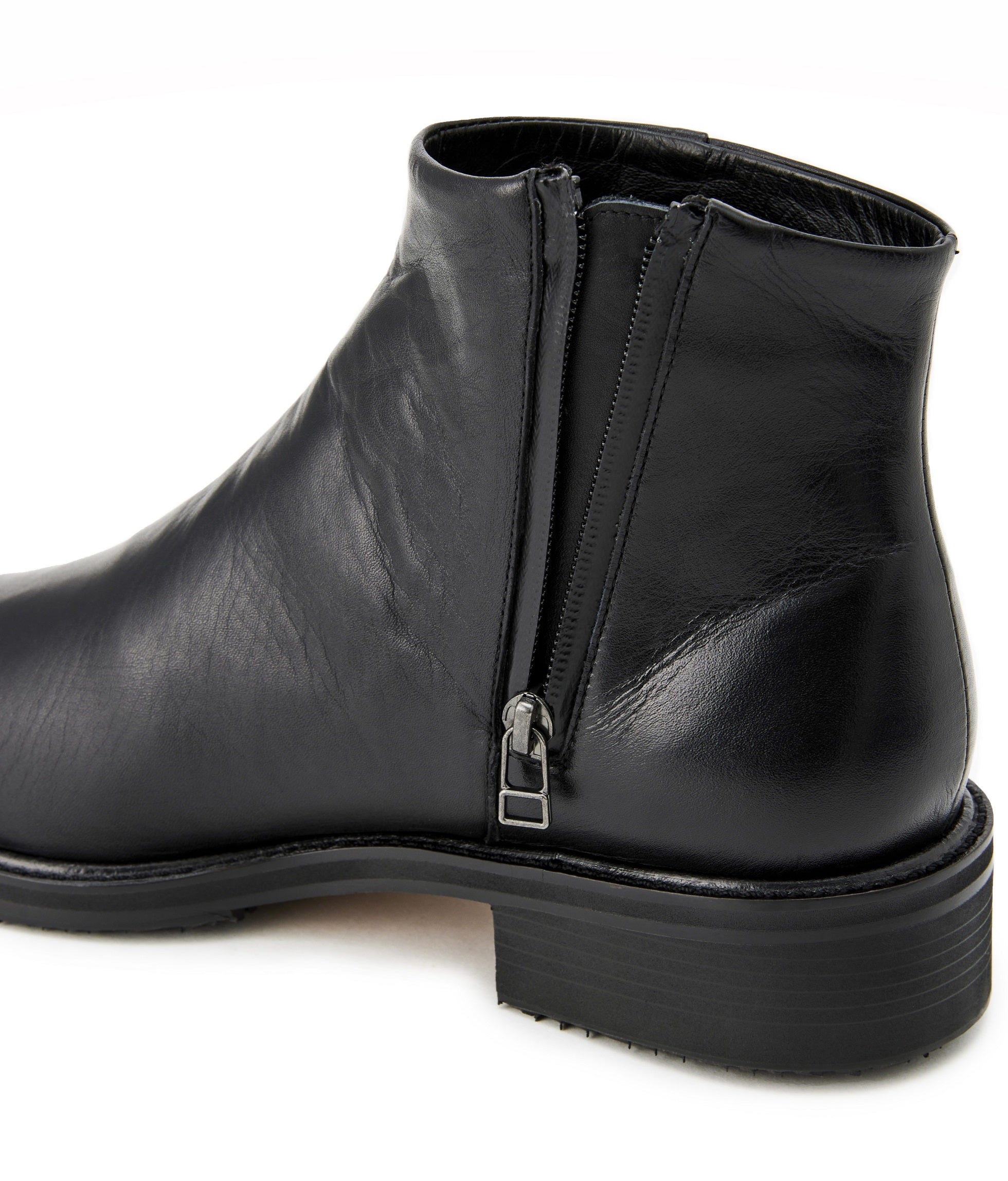 WR LEATHER RAIN SHORT BOOTS