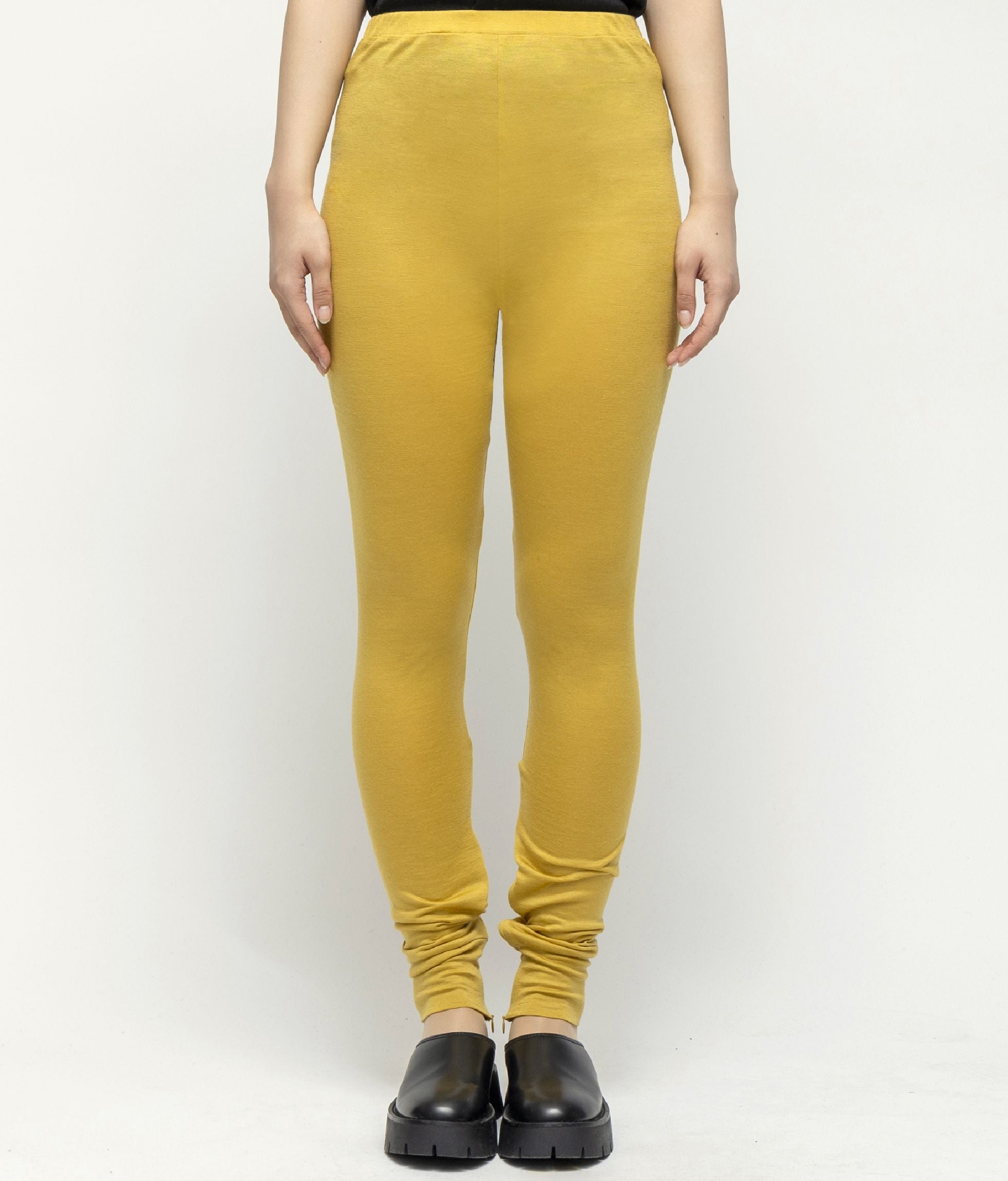 WOOL JERSEY LEGGINS