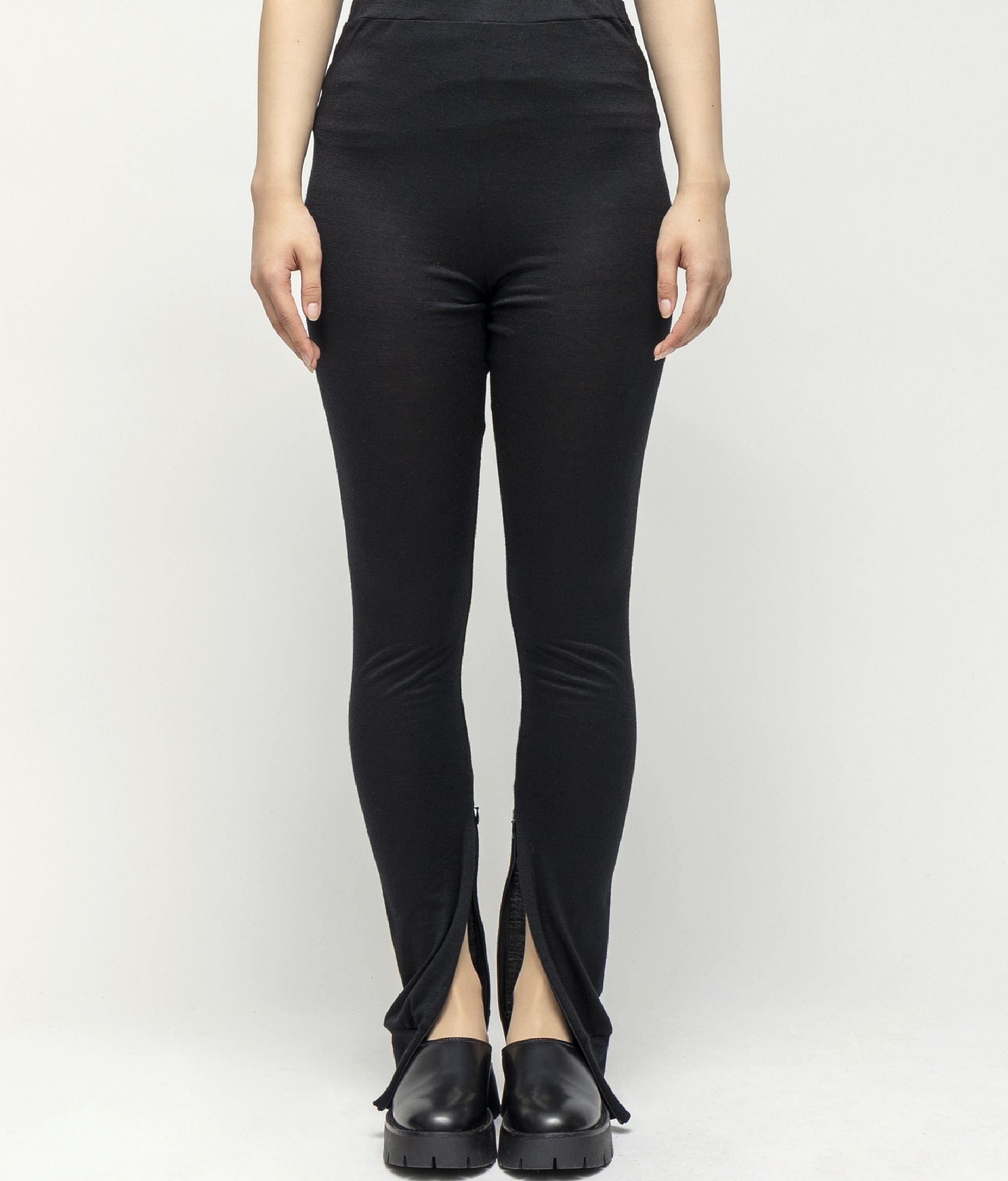 WOOL JERSEY LEGGINS