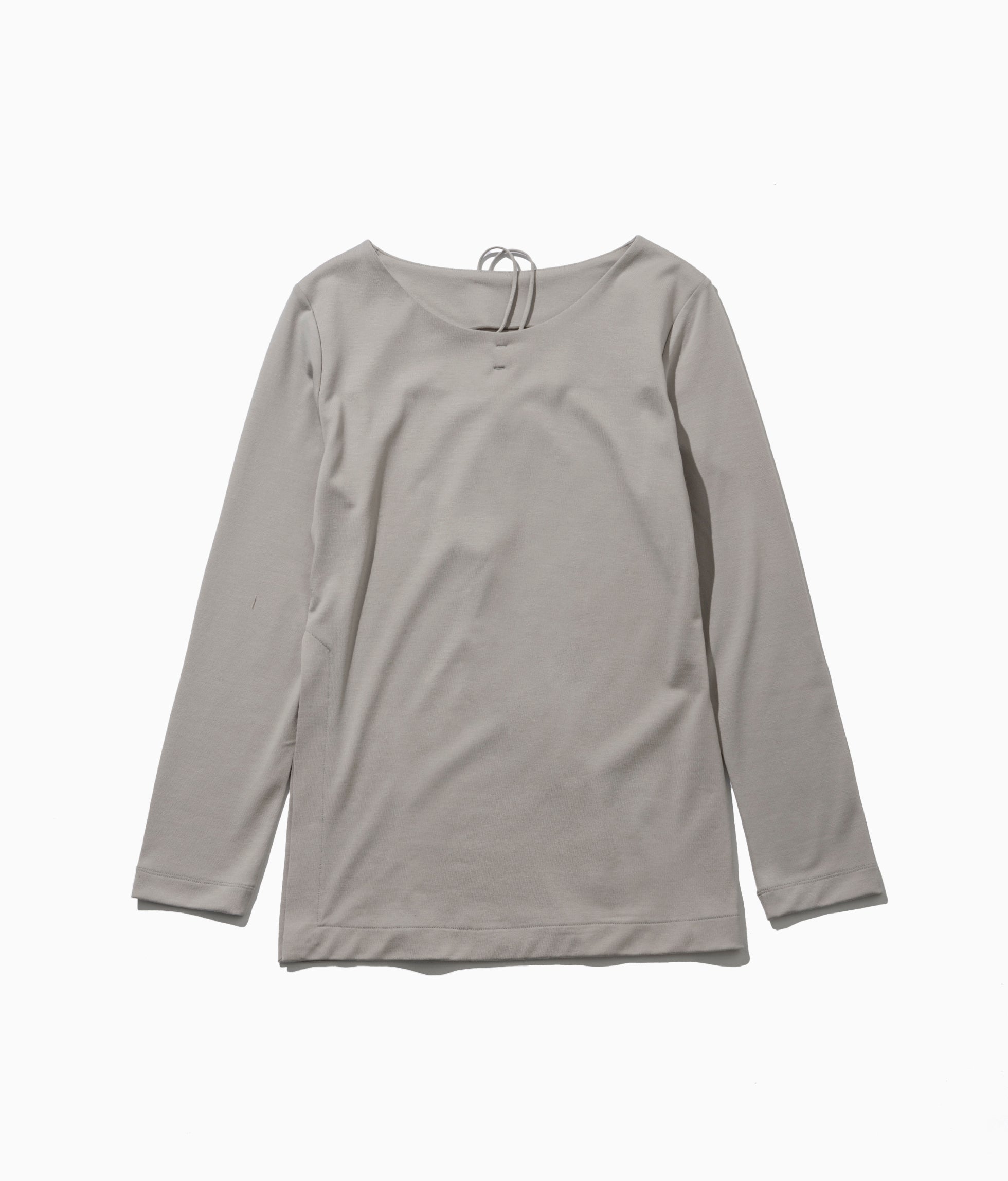 FRENCH SLEEVE TEE ベージュ Lサイズ LENO OFFICIAL WEBSITE / LOGO FRENCH SLEEVE T-SHIRT