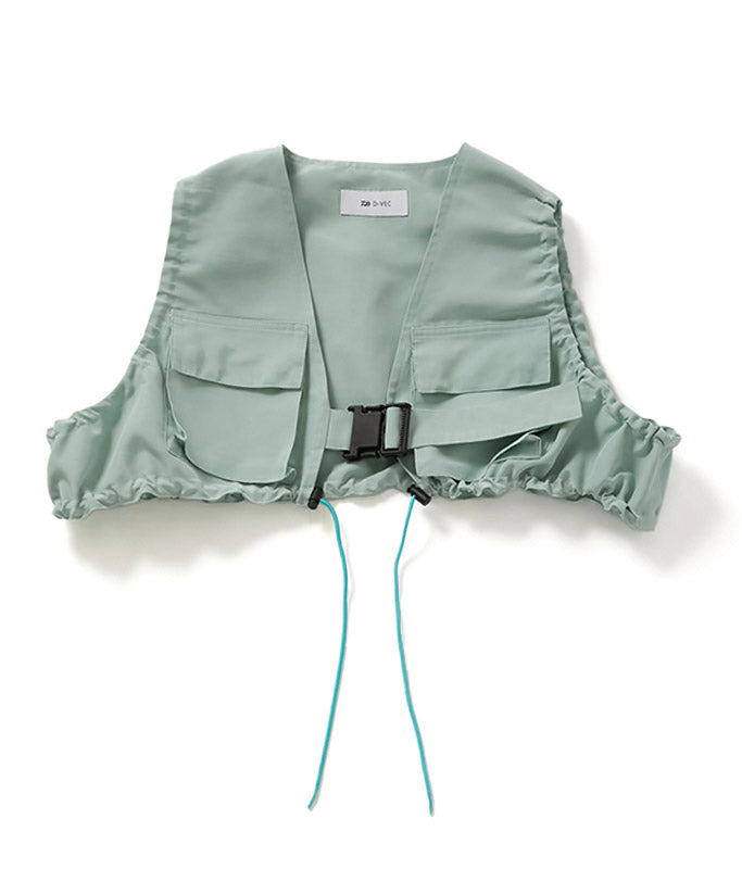 【D-VEC】DWR PL TUSSAH VEST DWR PL TUSSAH VEST