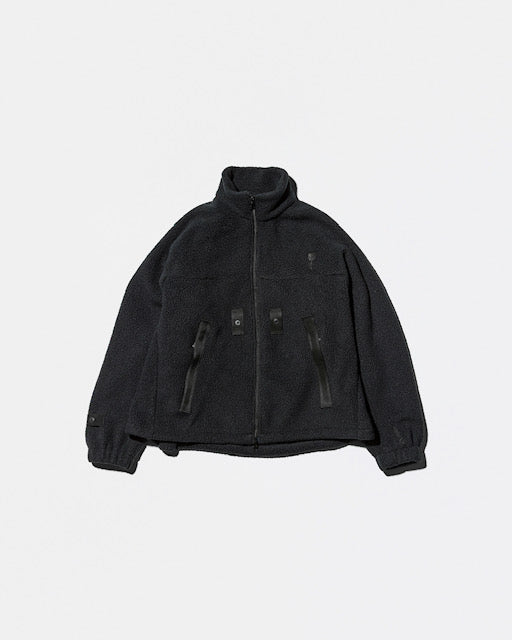【D-VEC×ALMOSTBLACK】GORE-TEX 3L w/ POLARTEC DETACHABLE SHELL