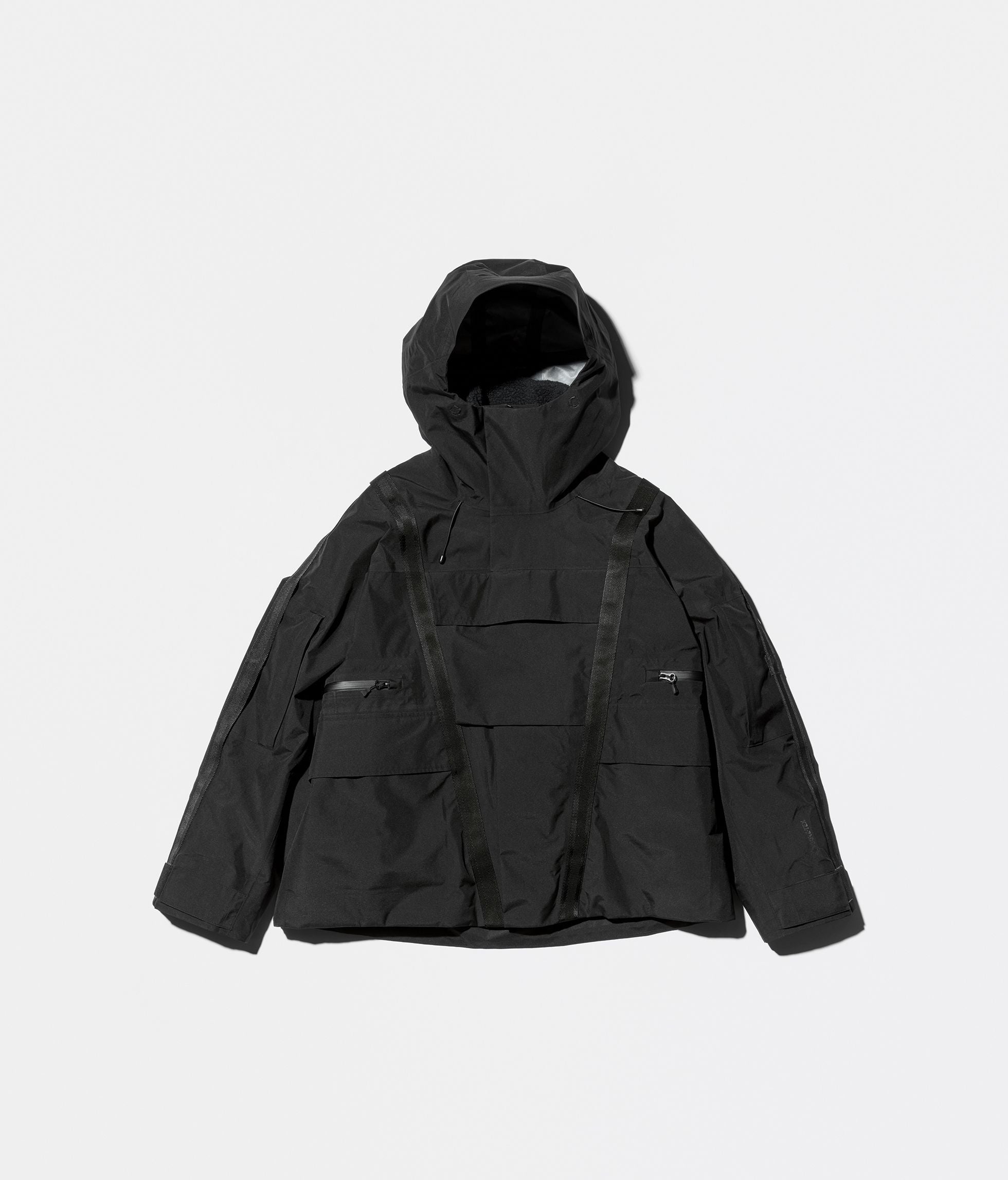 D-VEC×ALMOSTBLACK】GORE-TEX 3L w/ POLARTEC DETACHABLE SHELL