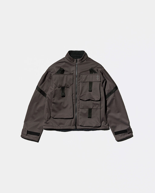 【D-VEC×ALMOSTBLACK】WINDSTOPPER BACK FLEECE 3L BLOUSON