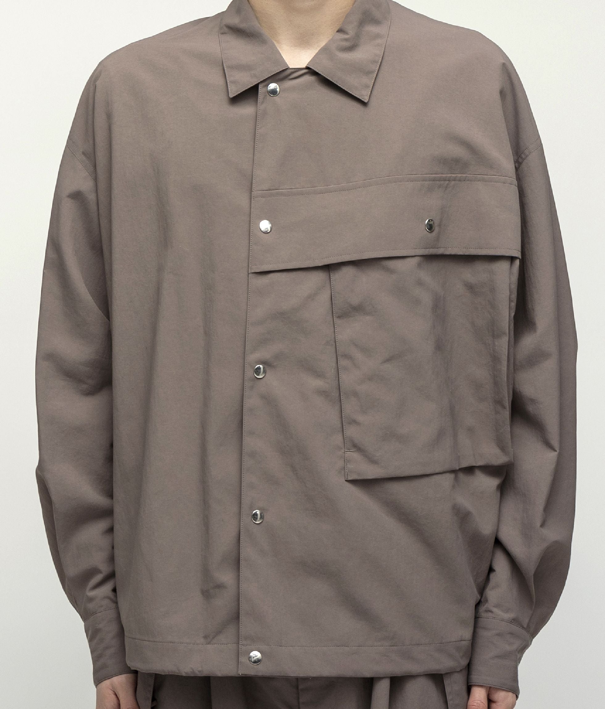 DWR NY TAFFETA SHIRT JACKET