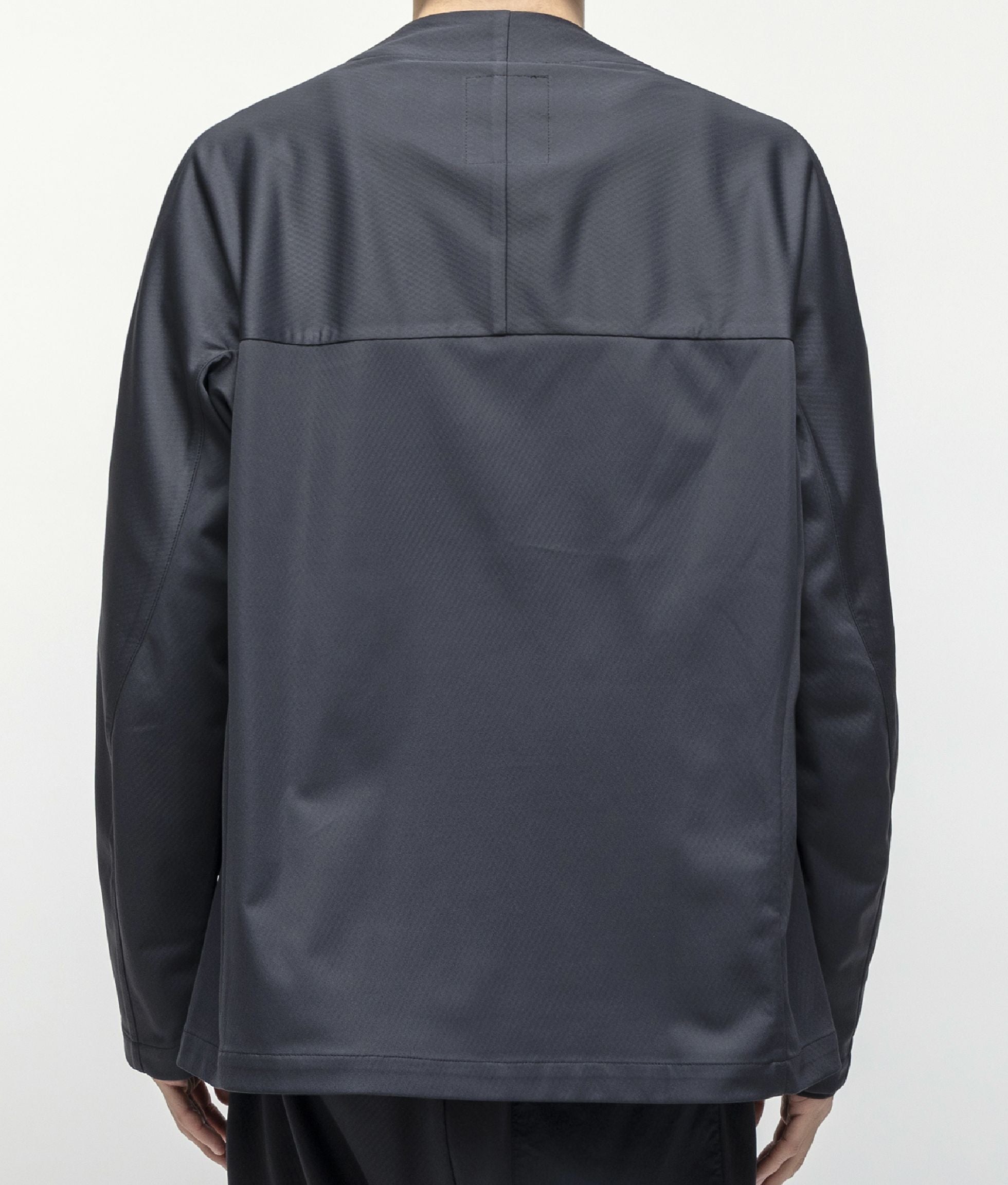 WIND STOPPER SOFT SHELL NO COLLAR JACKET