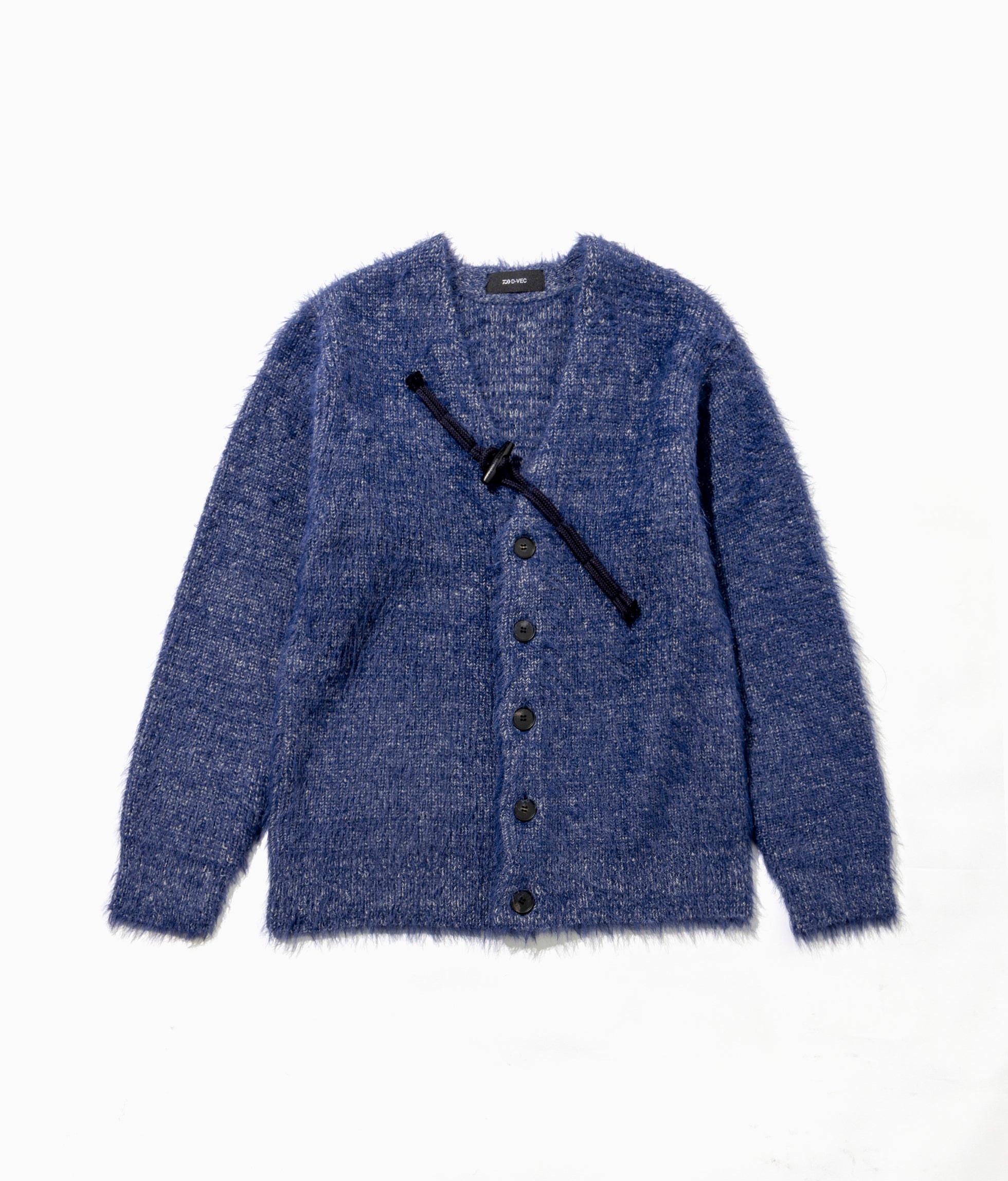 SHAGGY MOHAIR KNIT CARDIGAN