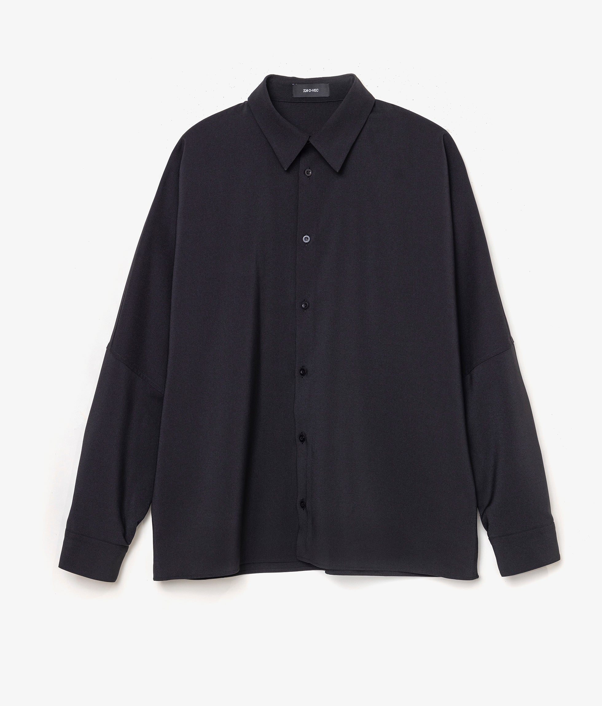 QD LINEN LIKE PL L/S SHIRT