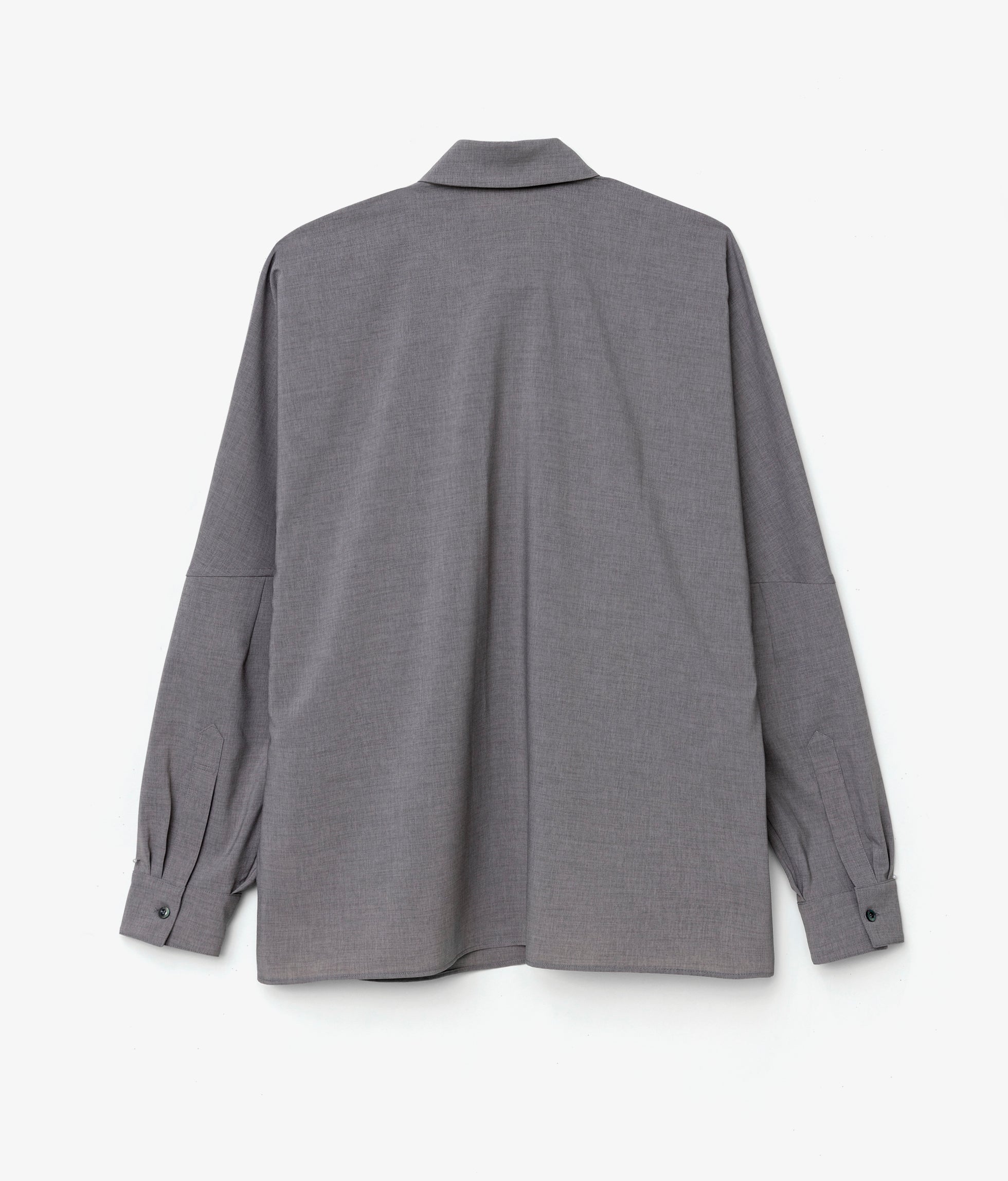 QD LINEN LIKE PL L/S SHIRT