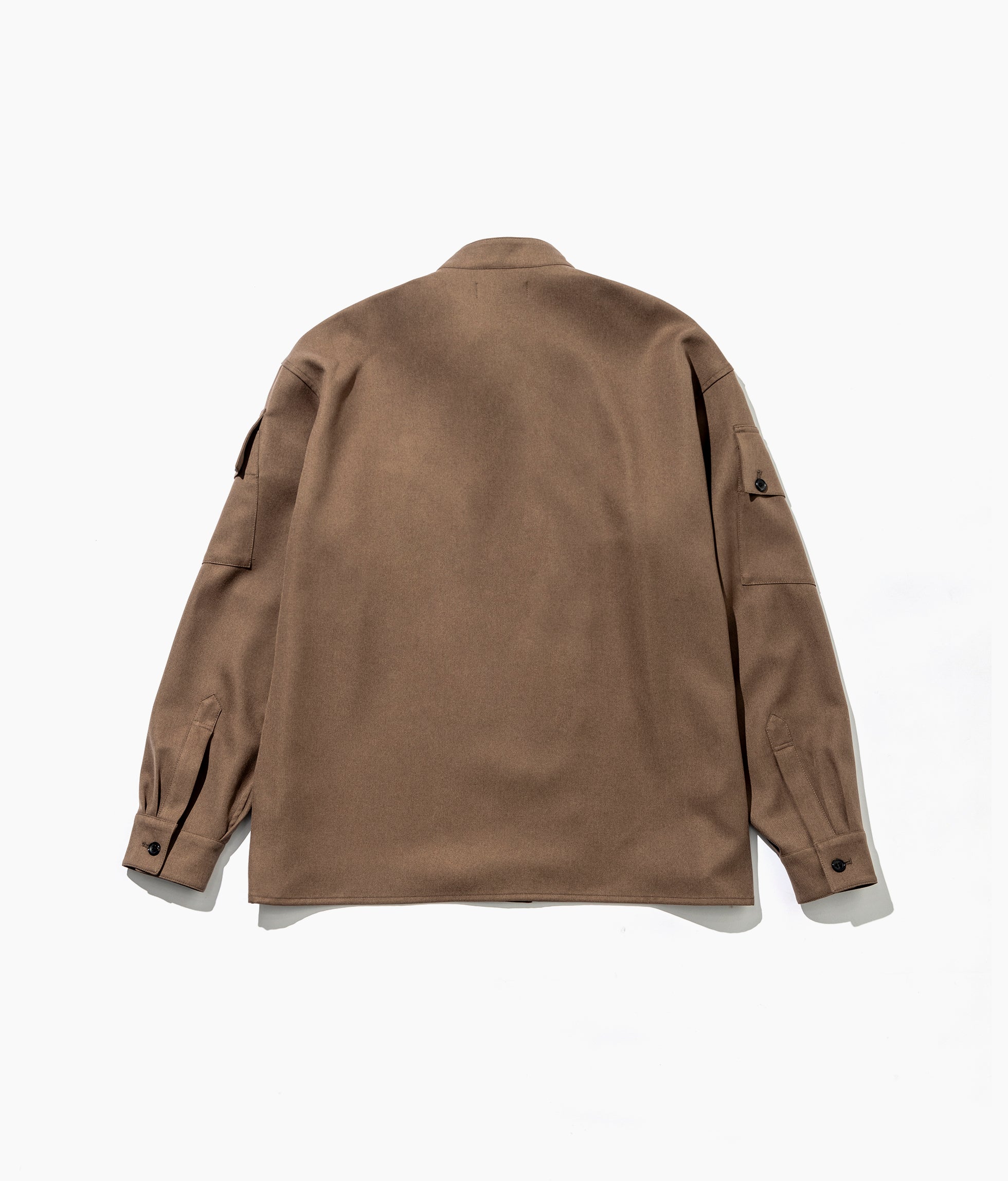 WR PL ST. BAND COLLAR SHIRT