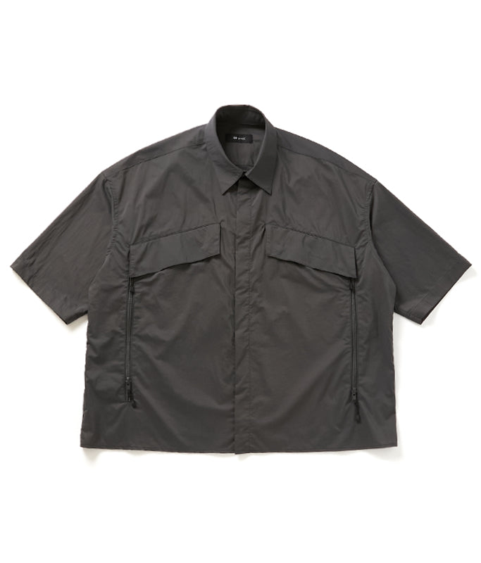 RECYCLED NYLON S/S SHIRT JACKET