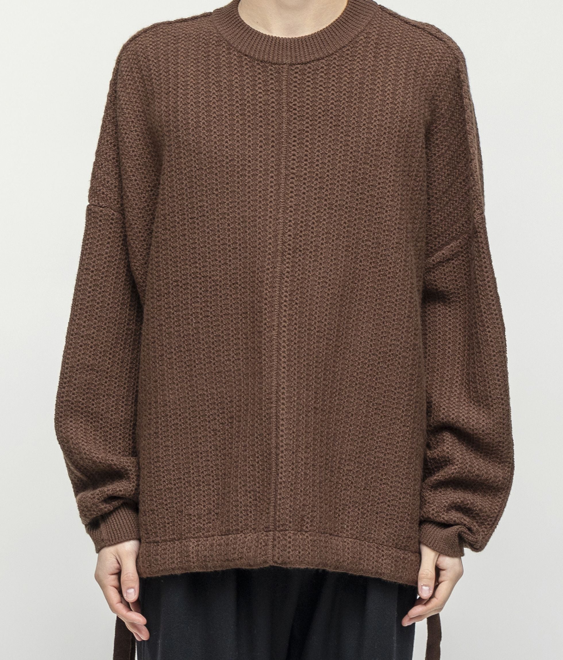 極美品✨XL相当 パルジレリ ドライバーズニット ムートン 切り替え 羊革 250714cashandbarba8192.jpg?v=