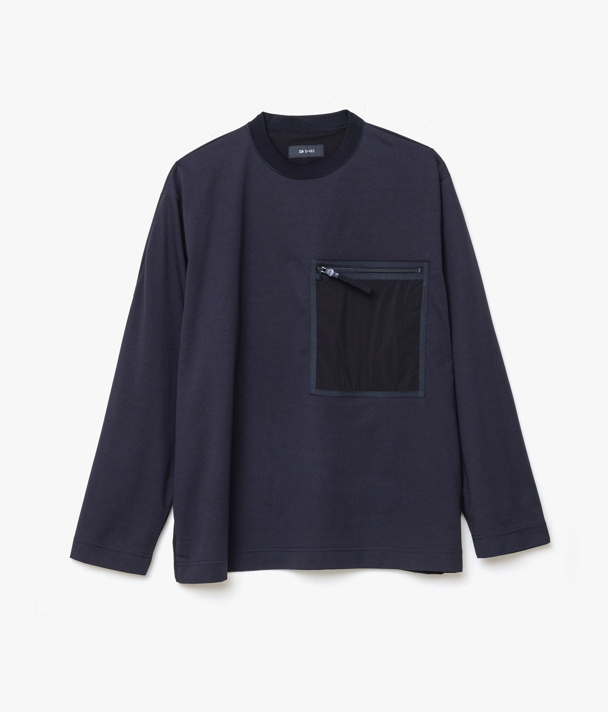 PLATING JERSEY POCKET L/S TEE